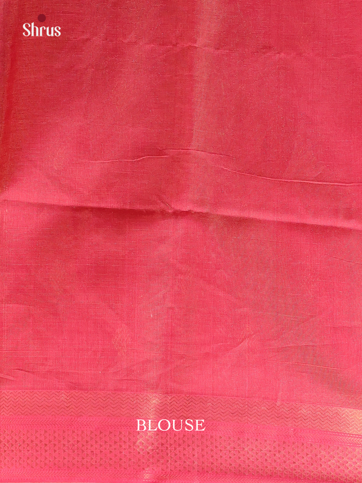 Pink(Single Tone) - Maheshwari silkcotton Saree - Shop on Shrus.com