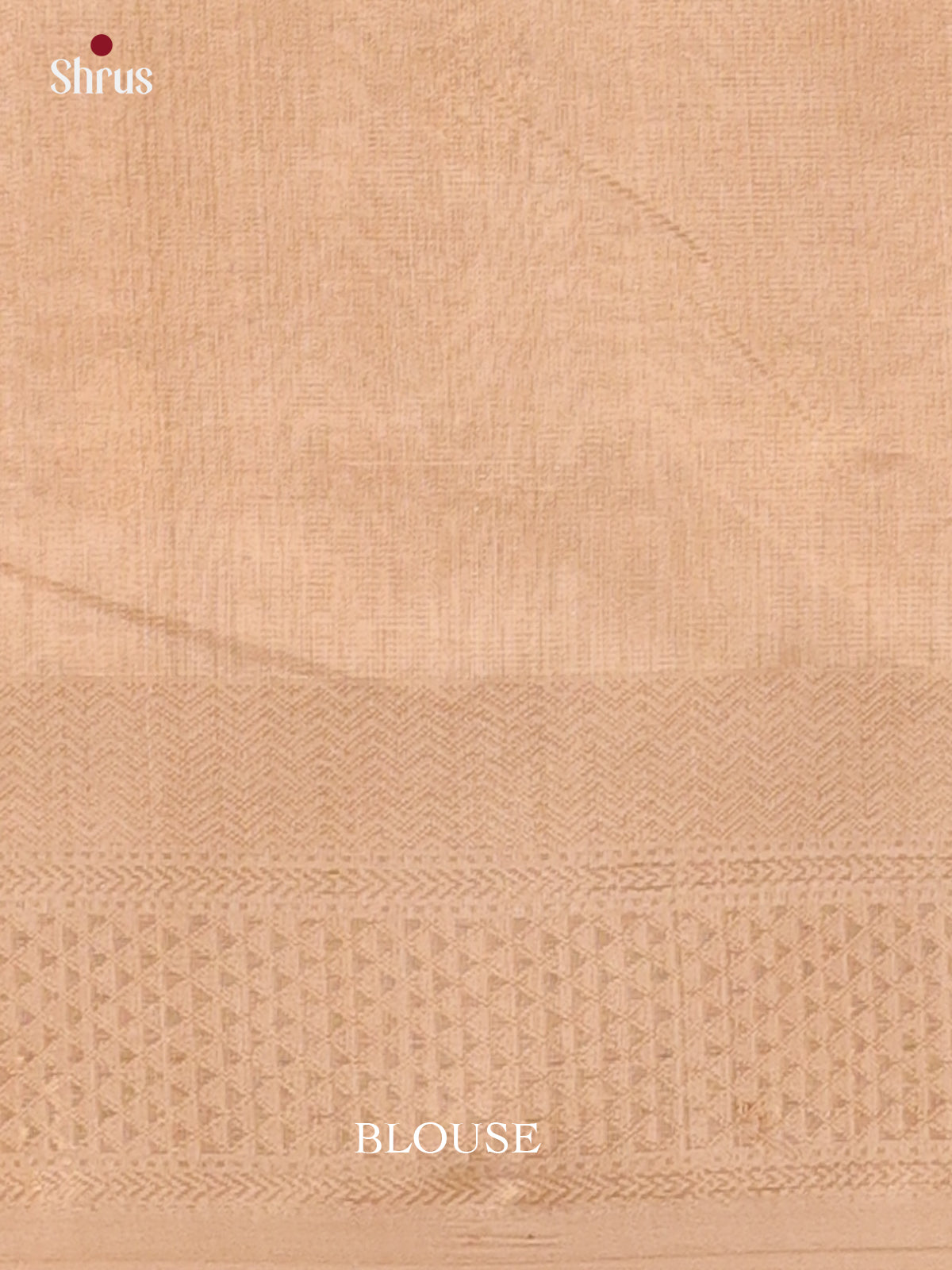 Beige(Single tone) - Maheshwari silkcotton Saree - Shop on Shrus.com