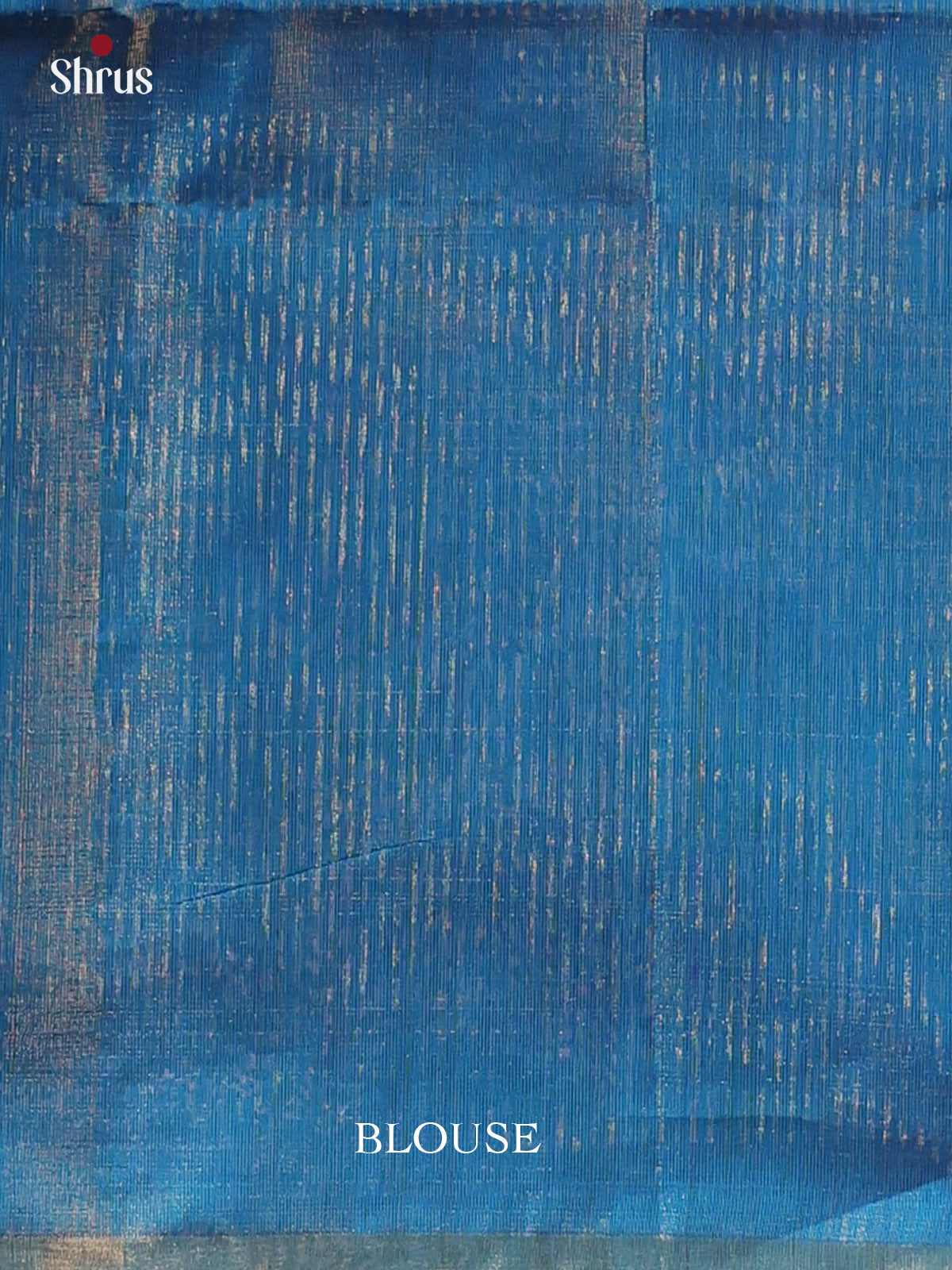 Blue(Single Tone) - Maheshwari silkcotton Saree - Shop on Shrus.com