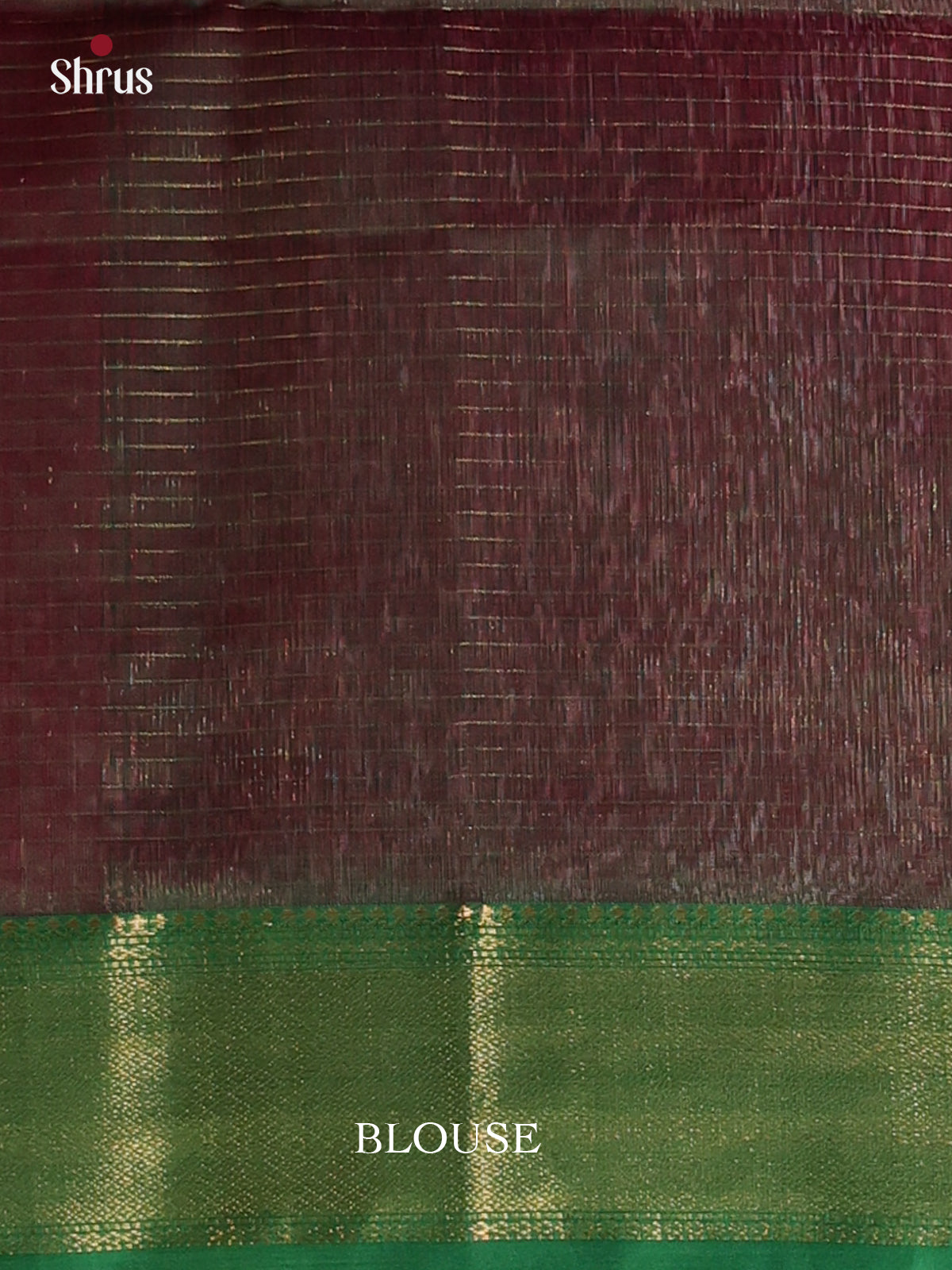 Pink & Green - Maheshwari silkcotton Saree - Shop on Shrus.com