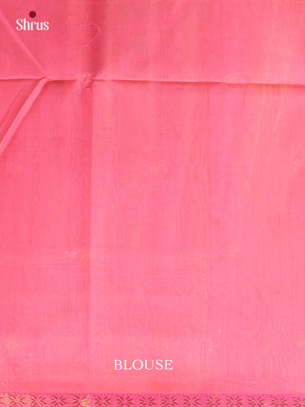 Yellow & Pink- Maheshwari silkcotton Saree - Shop on Shrus.com