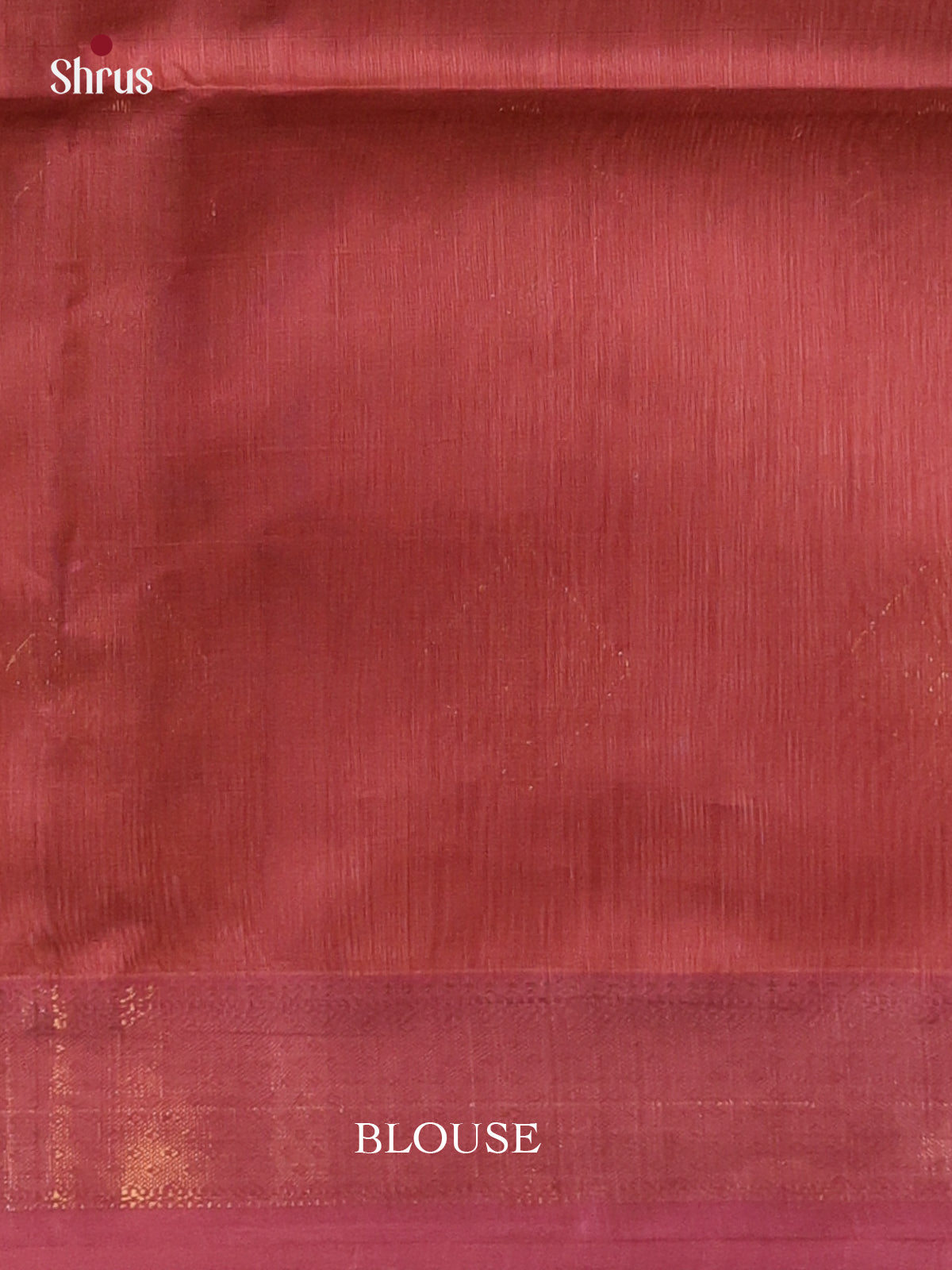 Peach & Brown - Maheshwari silkcotton Saree - Shop on Shrus.com