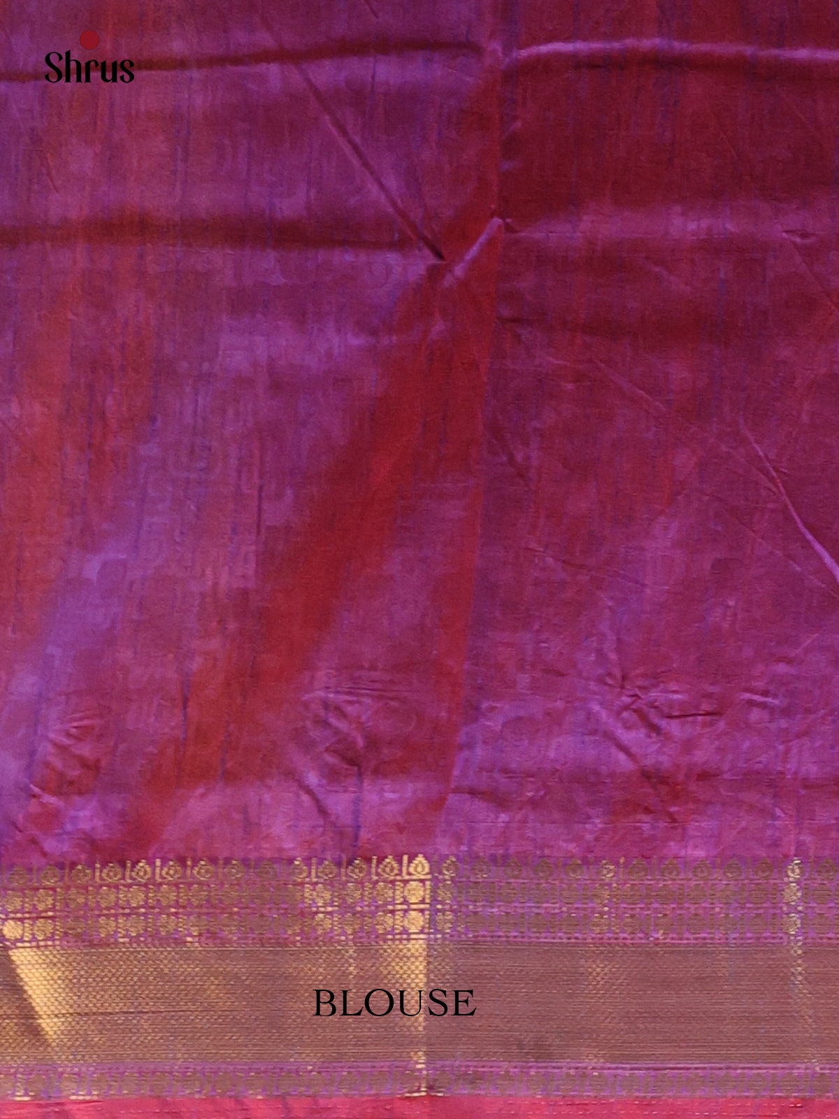 Pink & Purple - Semi Patola Saree - Shop on Shrus.com