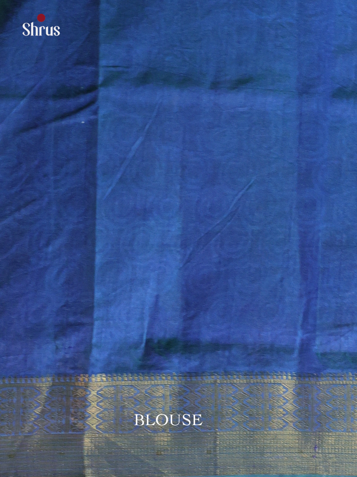 Green & Blue - Semi Patola Saree - Shop on Shrus.com