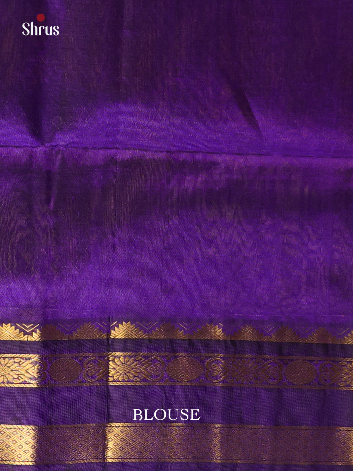 Pink & Violet - Silk Cotton Saree - Shop on Shrus.com
