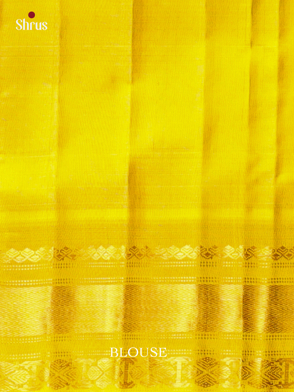 Purple & Yellow - Gadwal silk Saree - Shop on Shrus.com