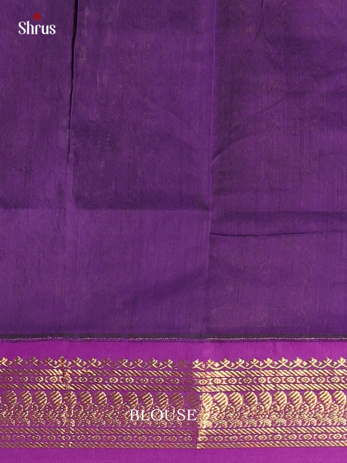Grey & Violet - Kalyani Cotton Saree - Shop on Shrus.com