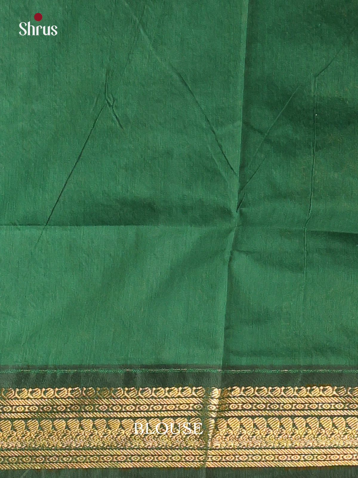 Maroon & Green - Kalyani Cotton Saree - Shop on Shrus.com