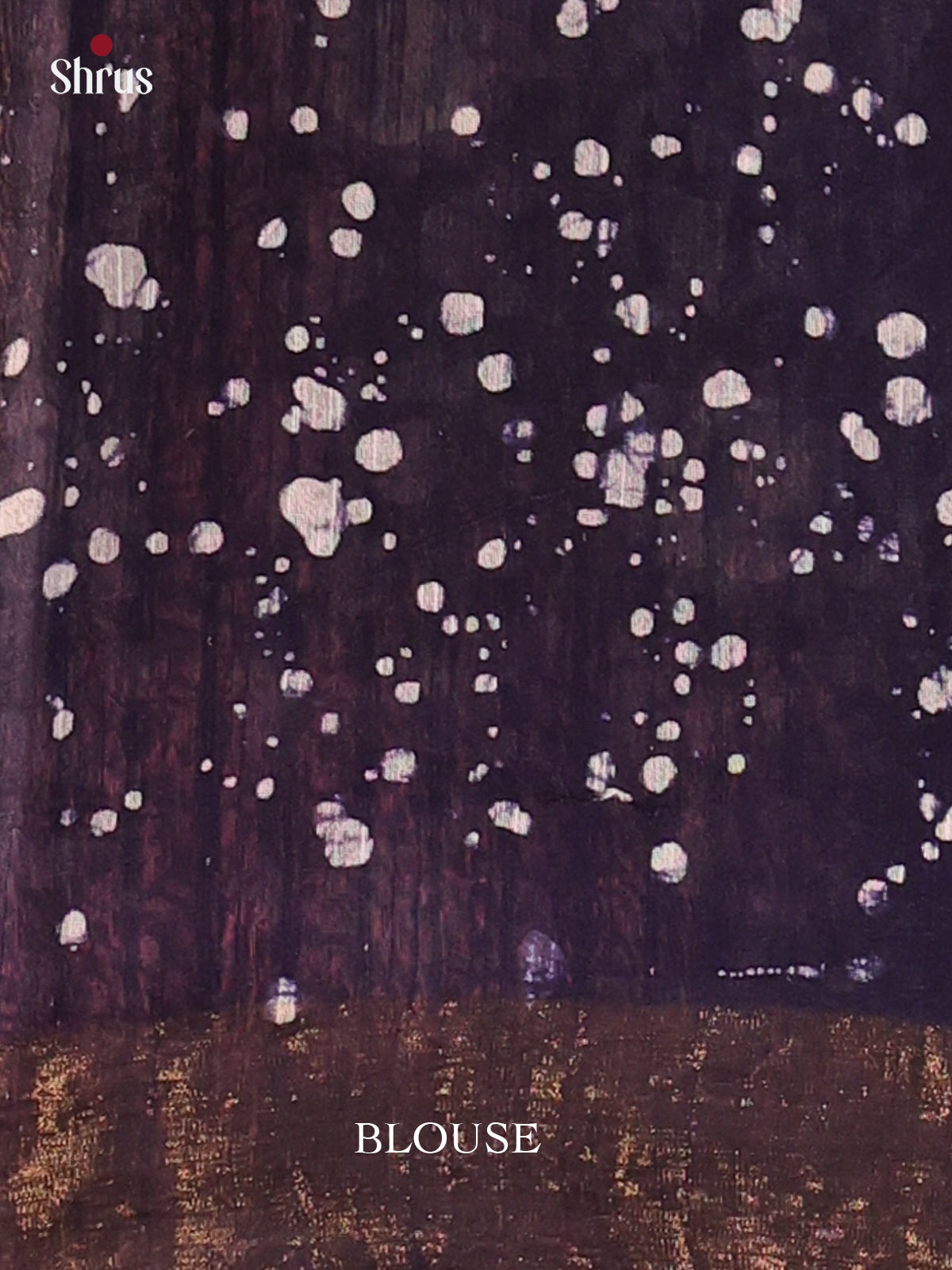 Violet- Semi Chanderi Saree - Shop on Shrus.com