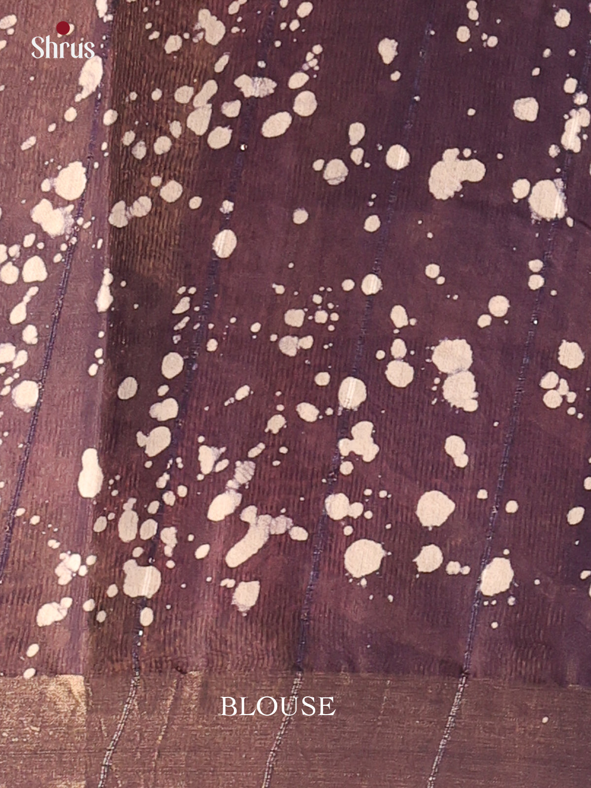 Elephant Black- Semi Chanderi Saree - Shop on Shrus.com