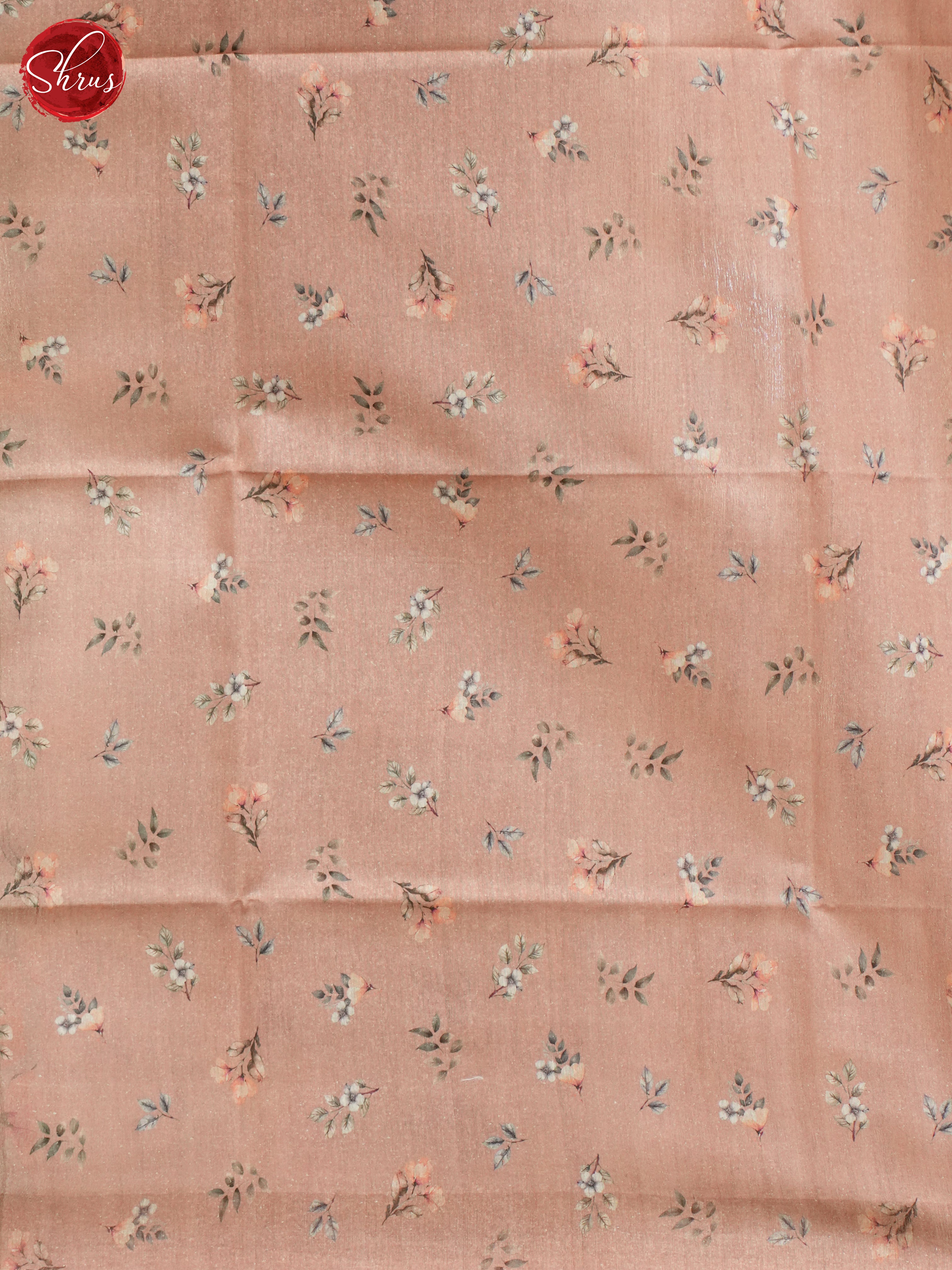 Green & Dusty Pink - Tussar Saree - Shop on ShrusEternity.com