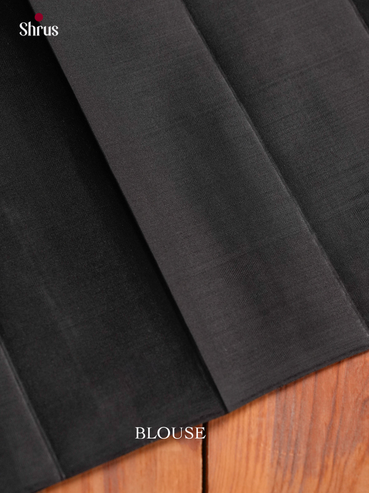 Chic Black Pattu Saree With Gold Paisley Buttas & Self Border With Peacock & Mandala Blocks