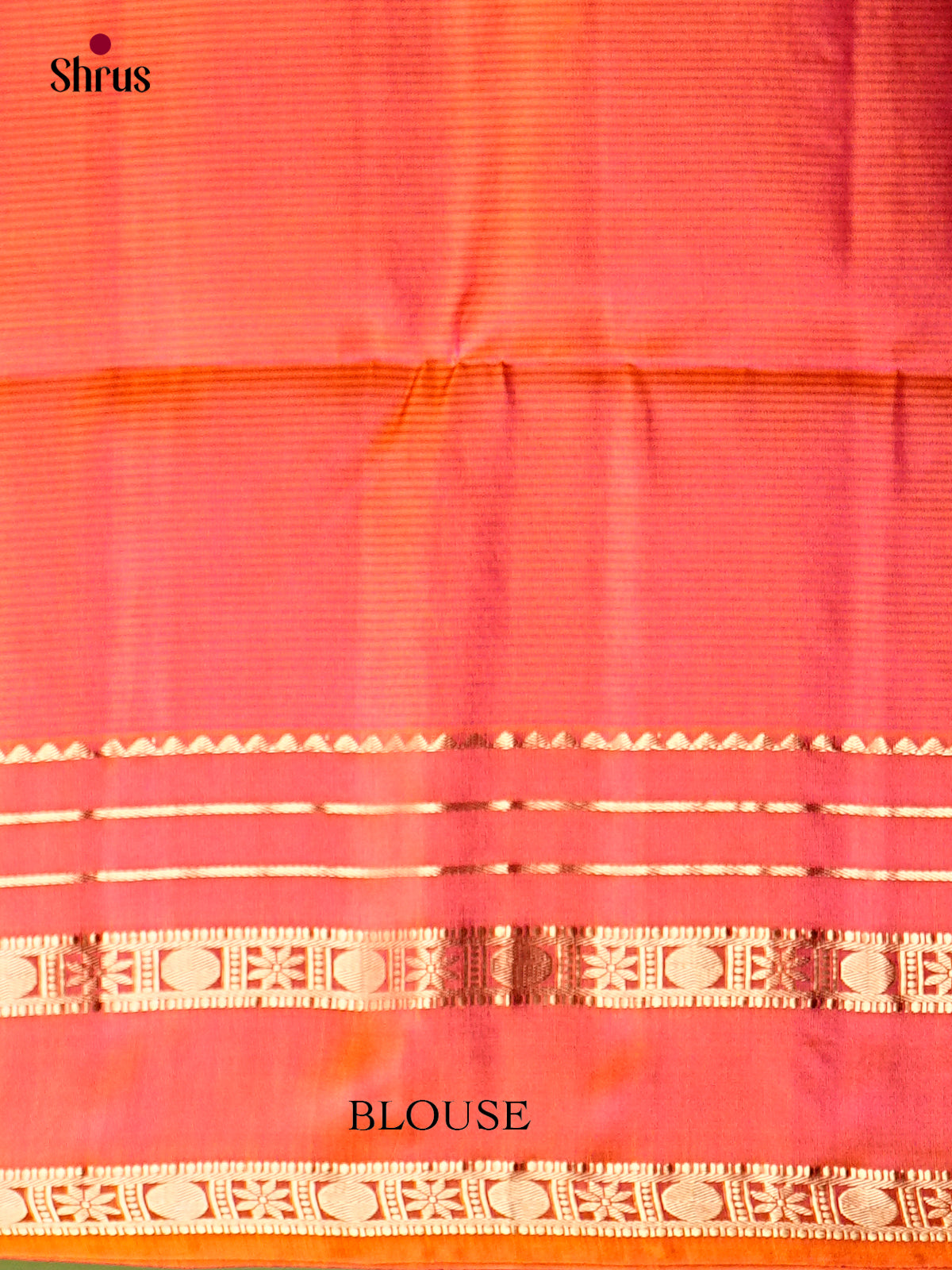 Classic Bottle Green Soft Silk Sarees with Gold Buttas, Coral Red Rettapet Zari Border & Brocade Pallu 2
