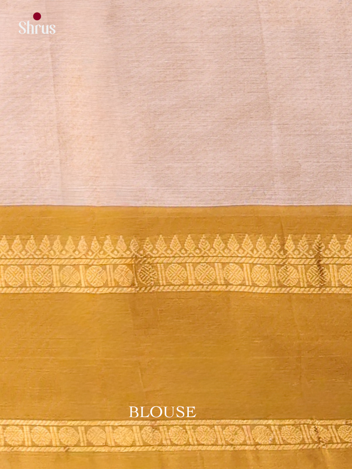 Classic Cream Chettinad Cotton Sarees With yaazhi, Floral Motifs And Mustard Rettapet Zari Border