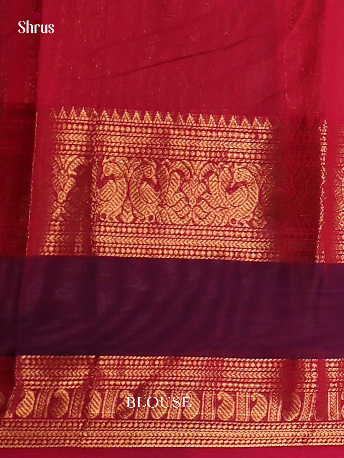 Classic Pink Chettinad Cotton Sarees With Golden Stripes, Rettapet Zari Border & Pallu