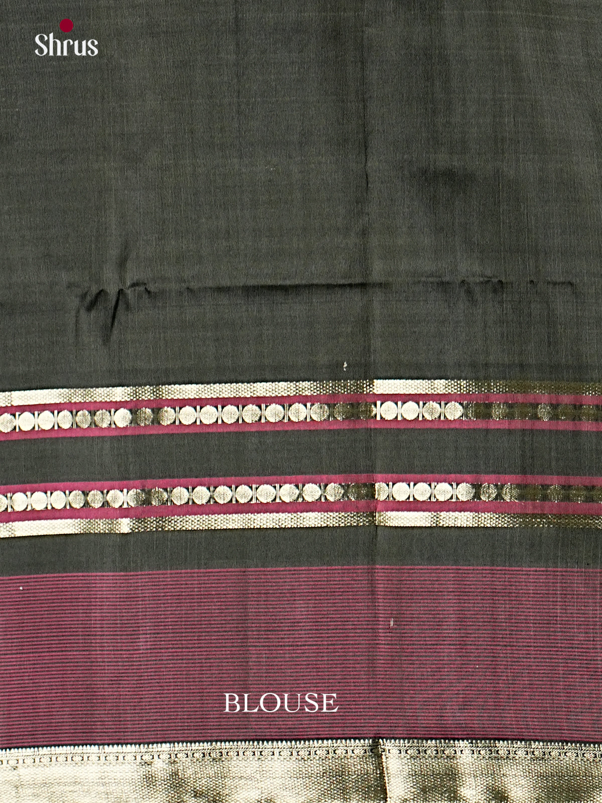Classy Olive Green Soft Silk Sarees With Silver Peacock Buttas, Purple Border With Zari Bands & Traditonal Pallu 2