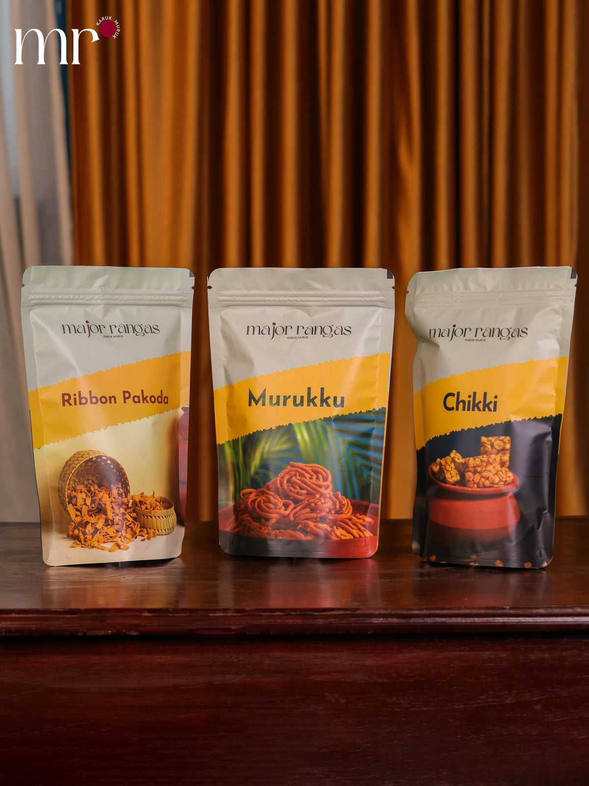 combo - Ribbon Pakoda, Mullu Murukku & Chikki