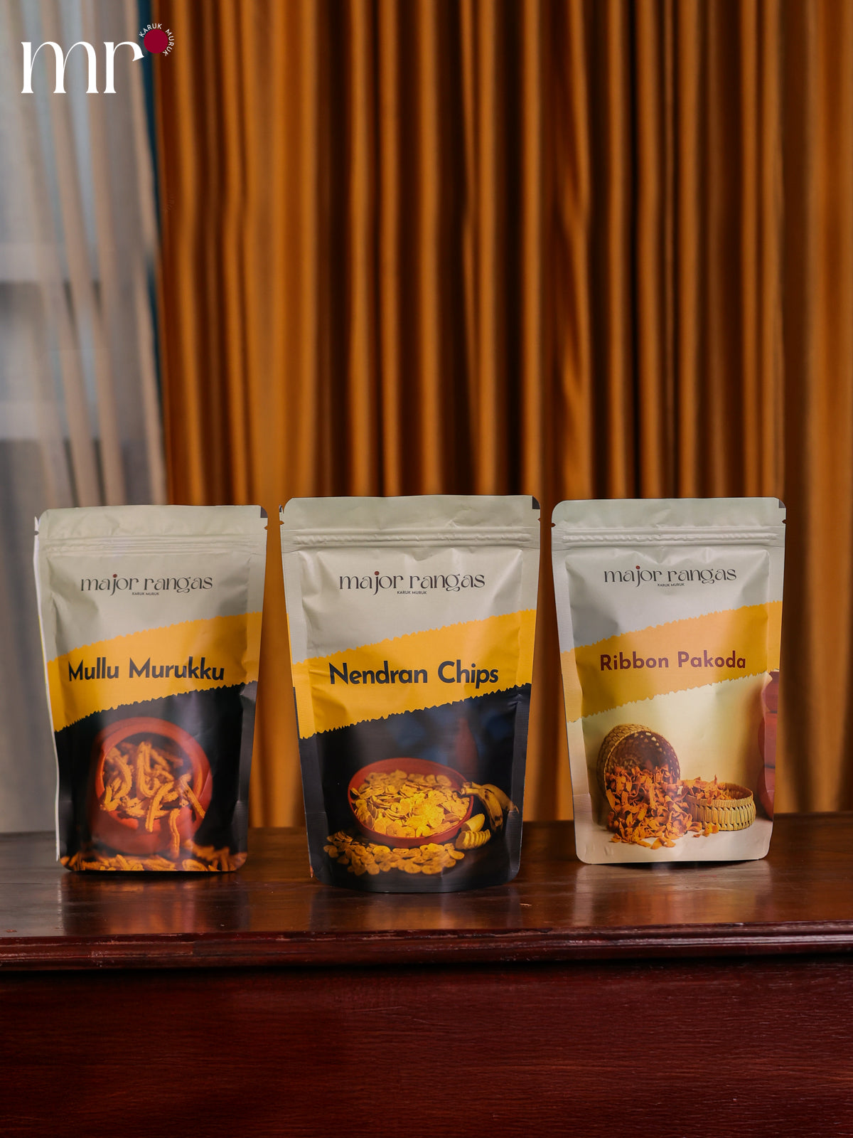 combo - Mullu Murukku,Ribbon Pakoda & Nendran Chips