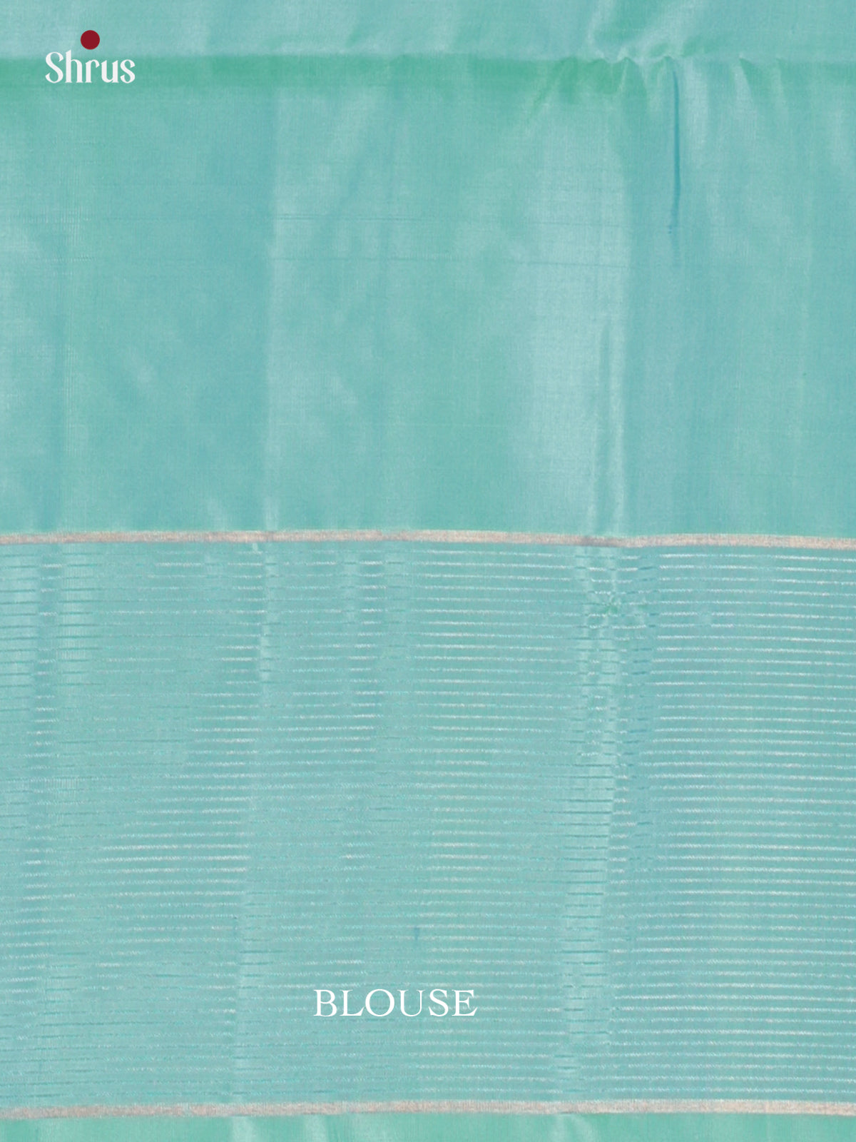 Buy Vivid Coral Silk Saree With Floral Buttas, Sea Green Zari Woven Border & Brocade Pallu