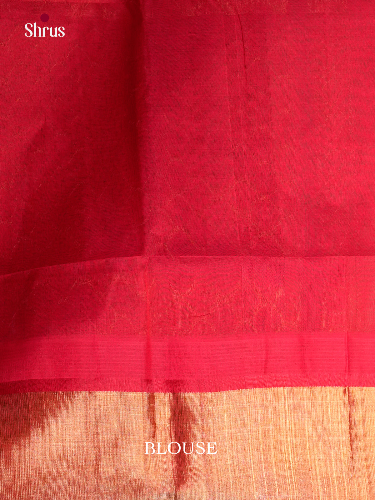 Buy Graceful Cream Pure Cotton Silk Saree with Red Kaddi Temple Zari Border & Brocade Pallu