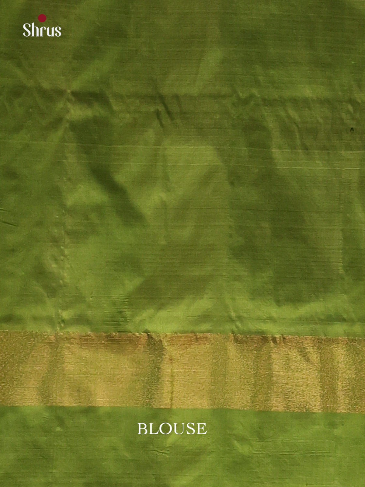 Cream & Green - Ikkat Silk Saree - Shop on Shrus.com