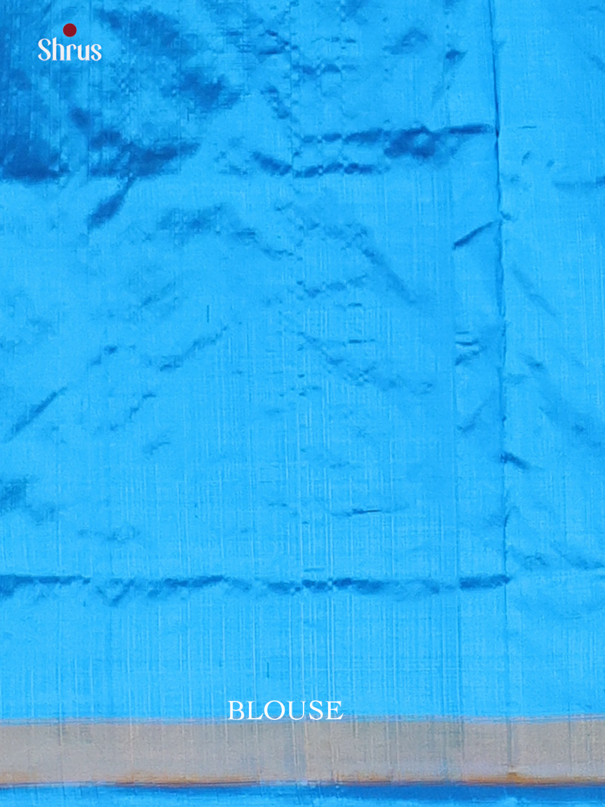 Pink & Blue - Ikkat Silk Saree - Shop on Shrus.com