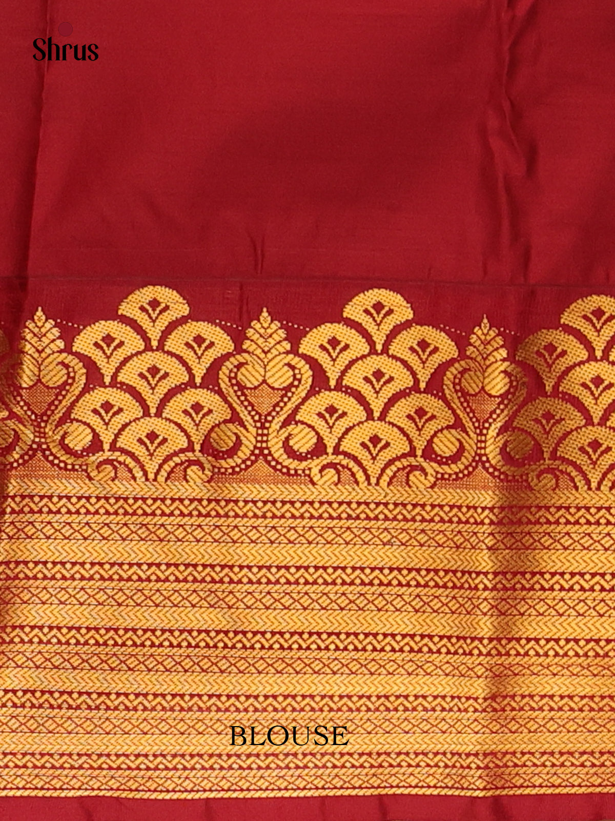 Violet & Maroon - Bangalori silk Saree - Shop on Shrus.com
