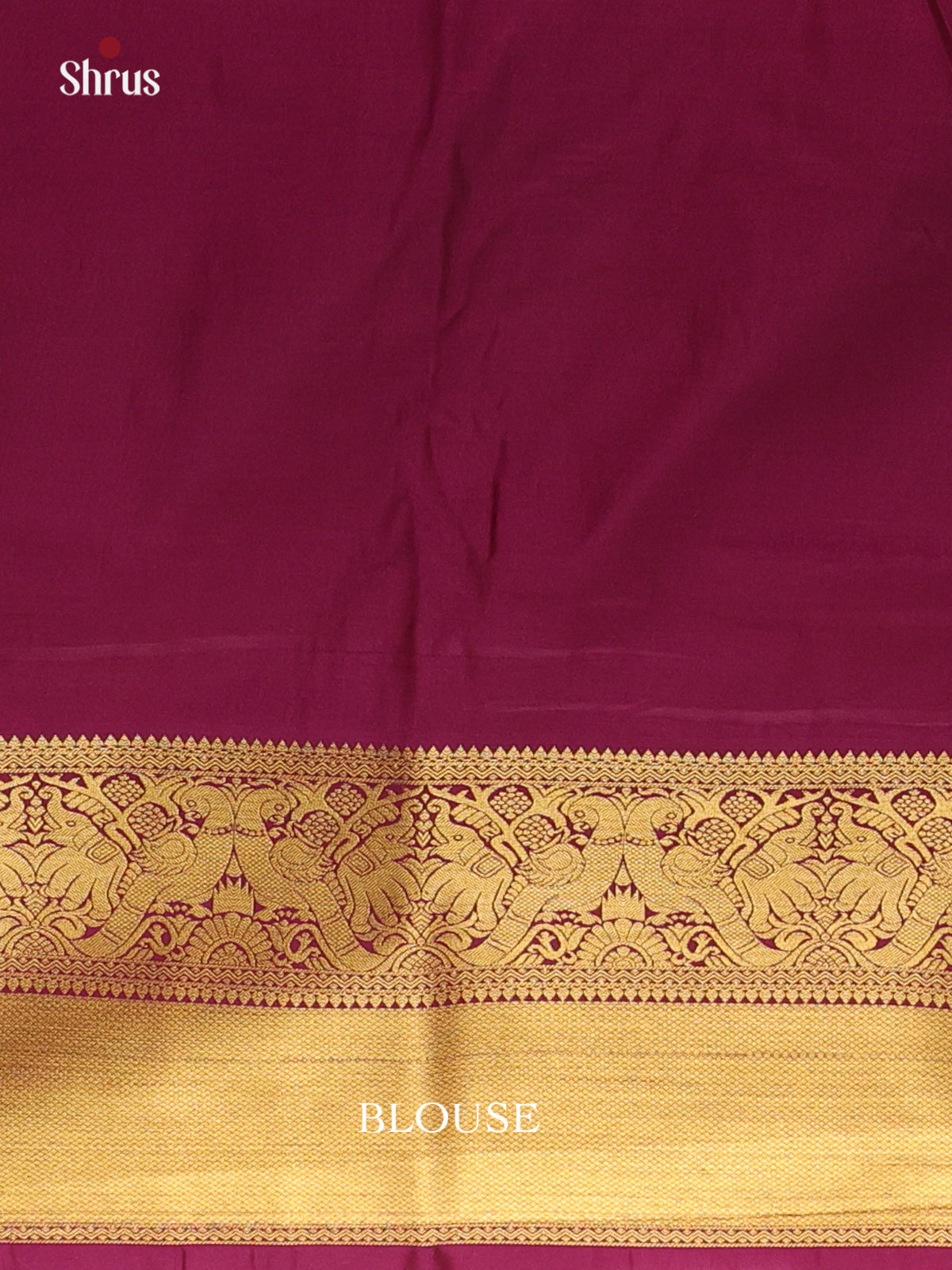 Pink & Purple - Bangalori silk Saree - Shop on Shrus.com