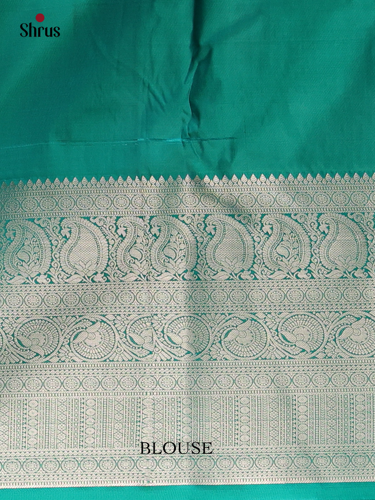 Red & Green - Bangalori silk Saree - Shop on Shrus.com