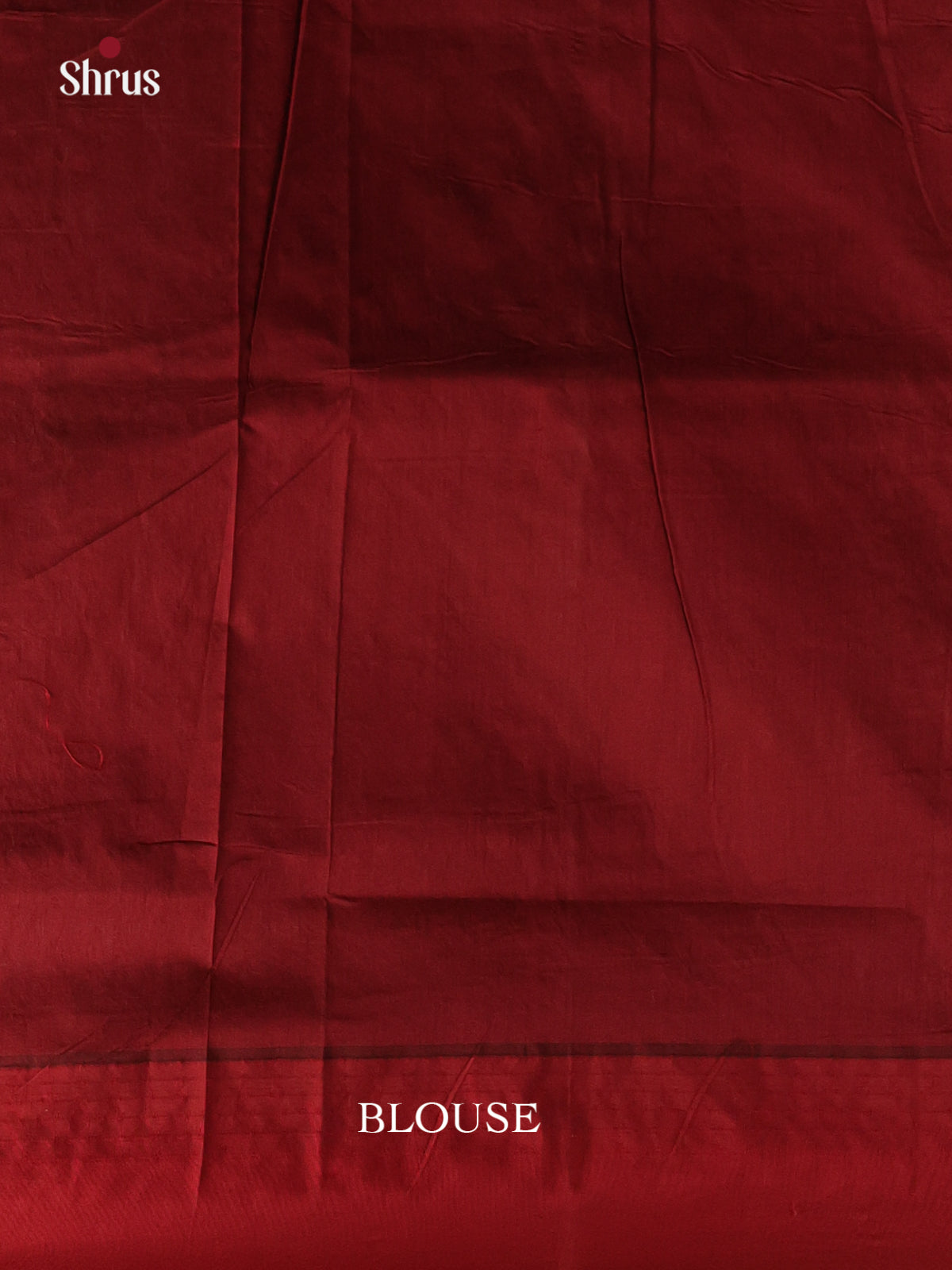 Blue & Maroon - Kalyani Cotton Saree - Shop on Shrus.com