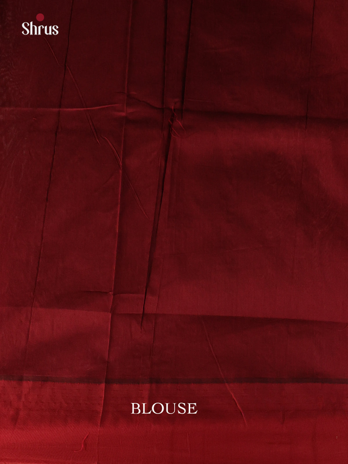 Blue & Maroon- Kalyani Cotton Saree - Shop on Shrus.com