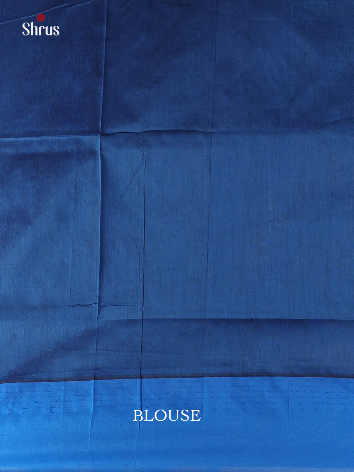 Maroon & Blue - Kalyani Cotton Saree - Shop on Shrus.com