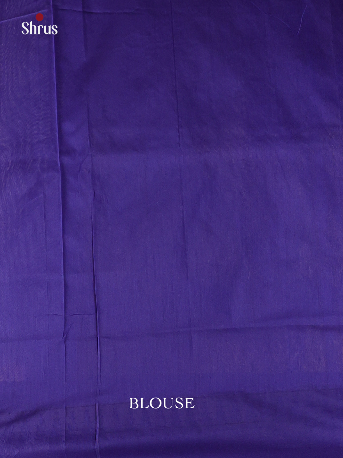Blue & Navy Blue - Kalyani Cotton Saree - Shop on Shrus.com
