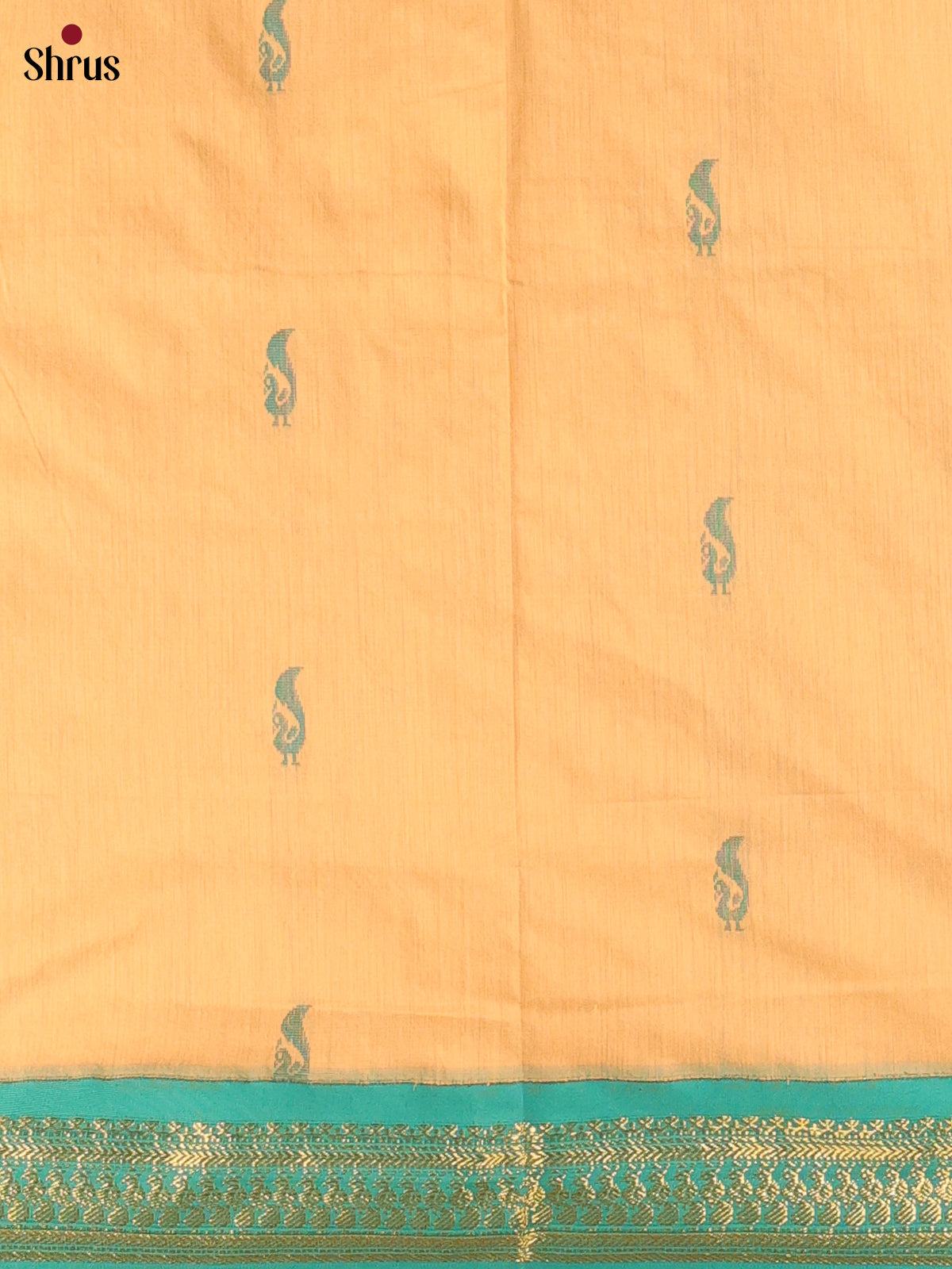 Sandal & Green - Kalyani Cotton salwar unstitch - Shop on Shrus.com