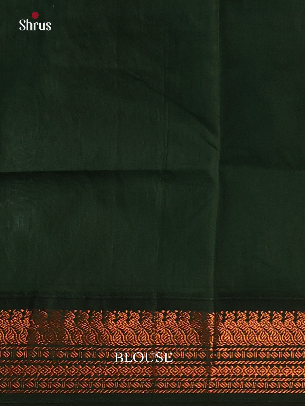 Orange & Green - Kalyani Cotton Saree - Shop on Shrus.com
