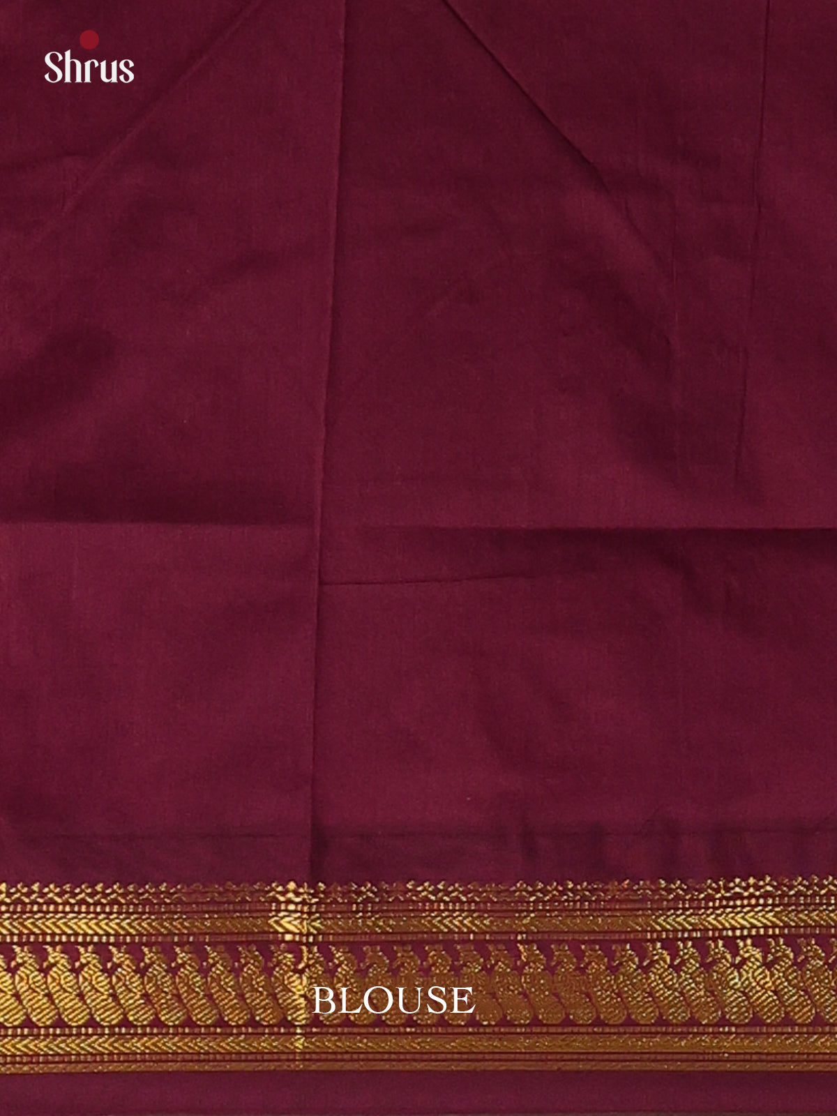 Pink & Maroon - Kalyani Cotton Saree - Shop on Shrus.com