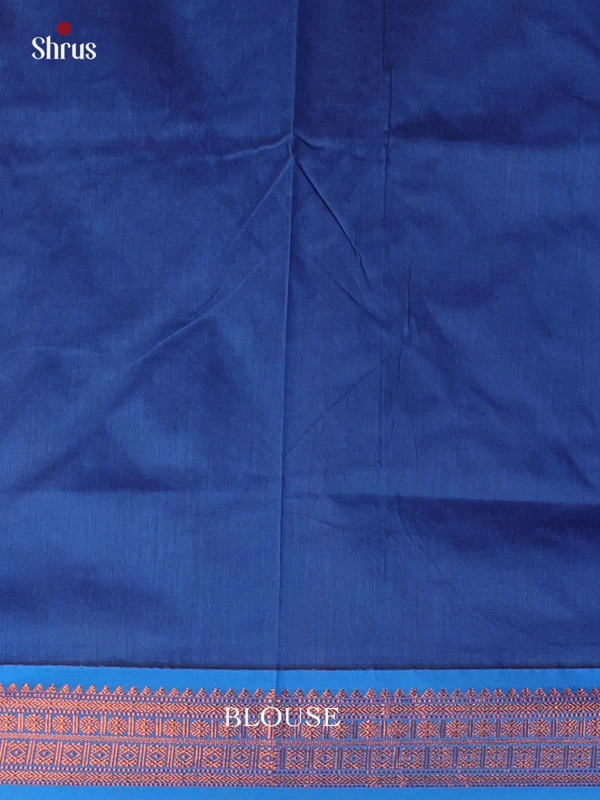 Mauve & Blue- Kalyani Cotton Saree - Shop on Shrus.com