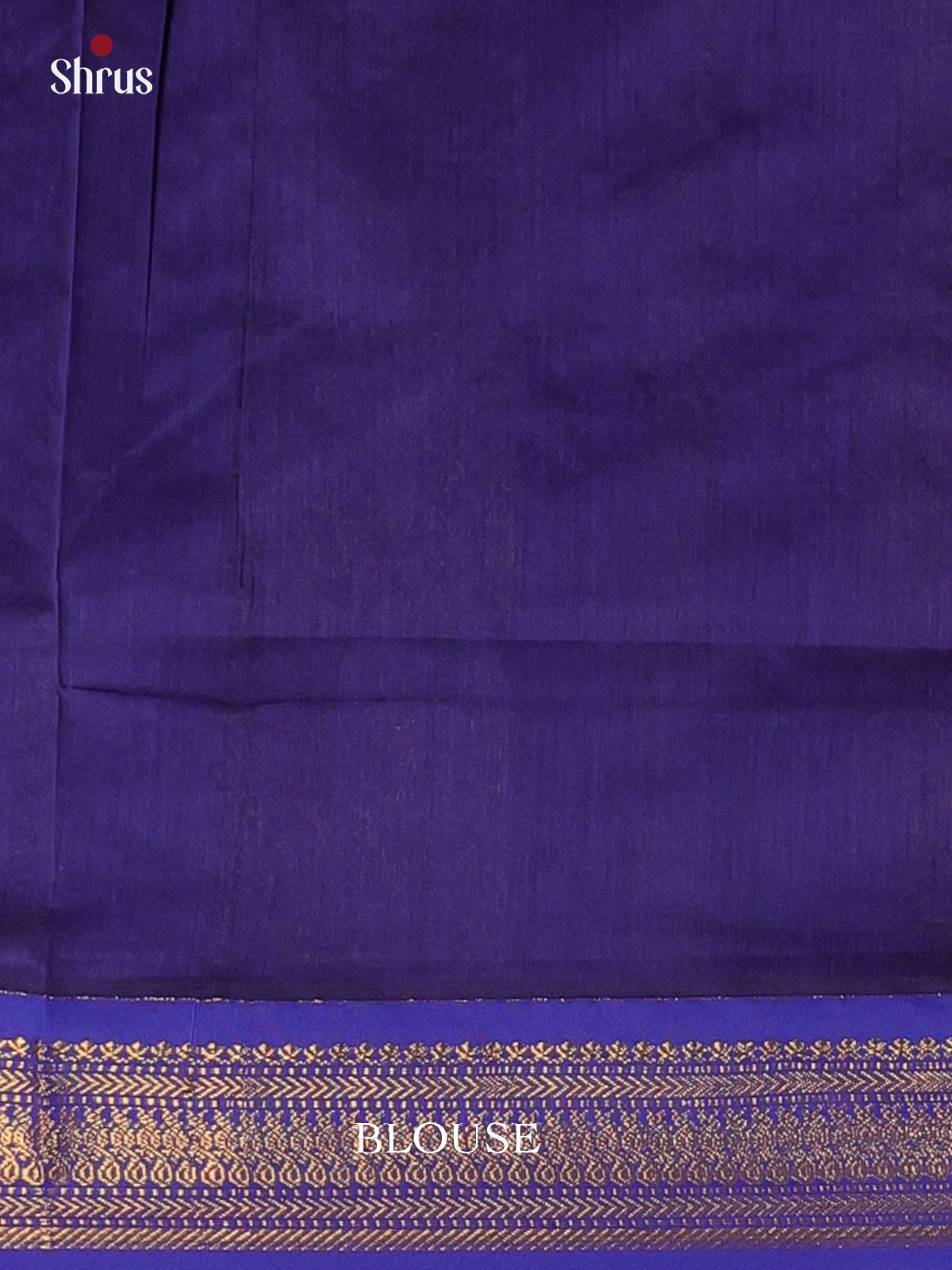 Orange & Blue - Kalyani Cotton Saree - Shop on Shrus.com