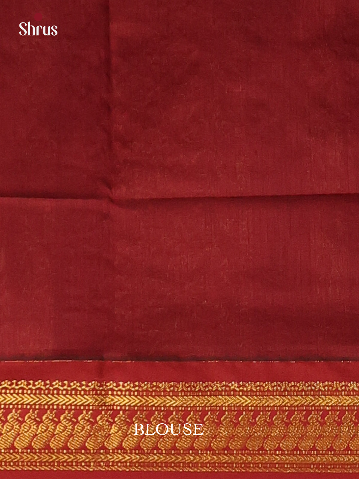 Green & Maroon - Kalyani Cotton Saree - Shop on Shrus.com