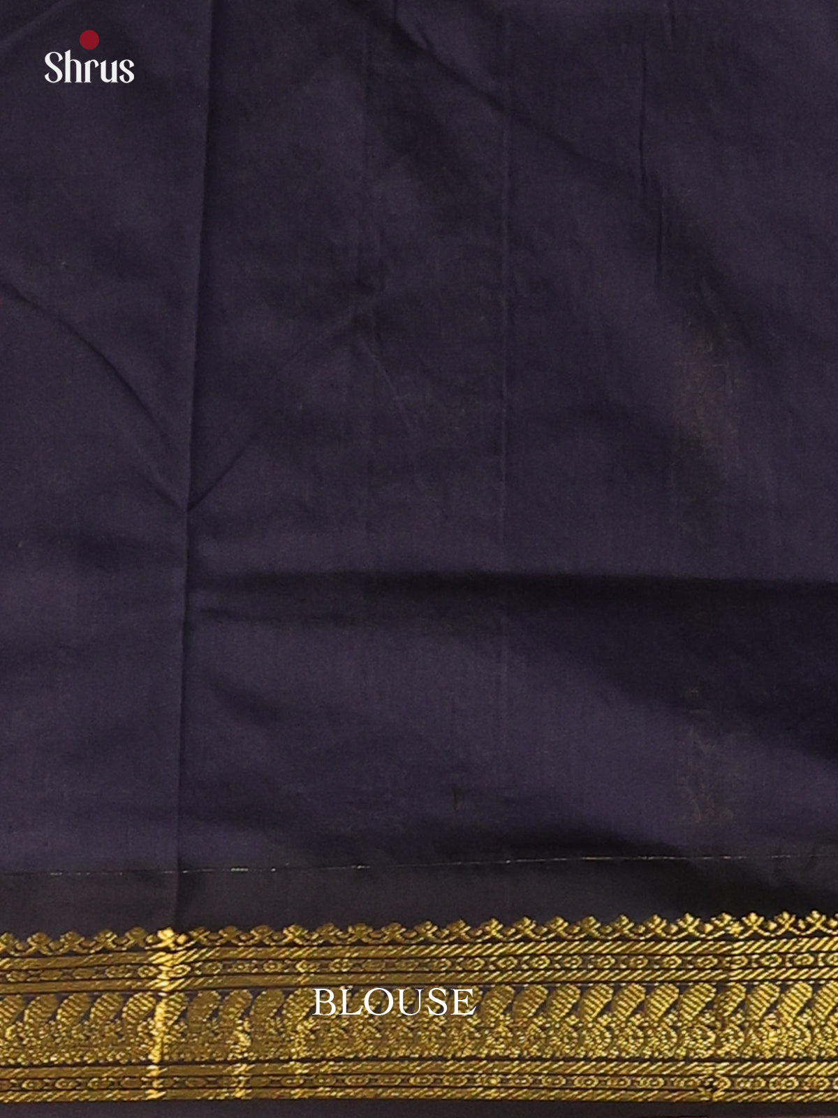 Midnight Blue & Blue - Kalyani Cotton Saree - Shop on Shrus.com