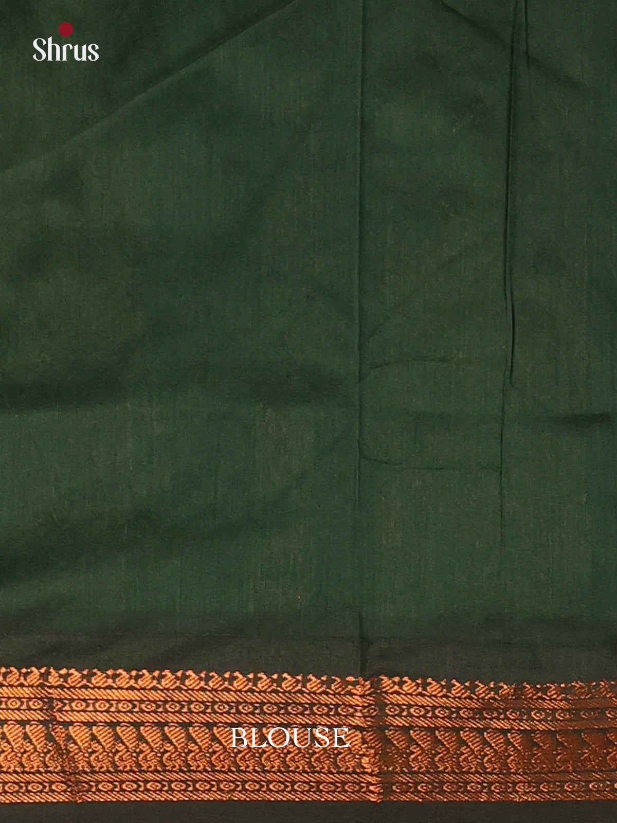 Orange & Green - Kalyani Cotton Saree - Shop on Shrus.com