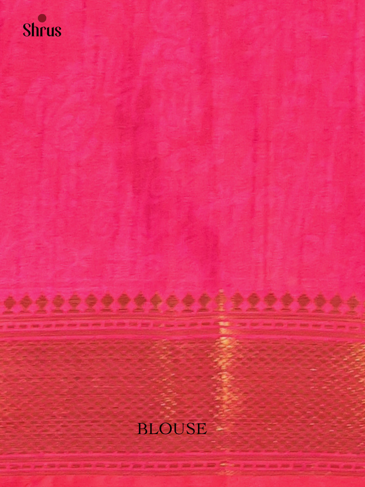 Purple & Pink - Semi Patola Saree - Shop on Shrus.com