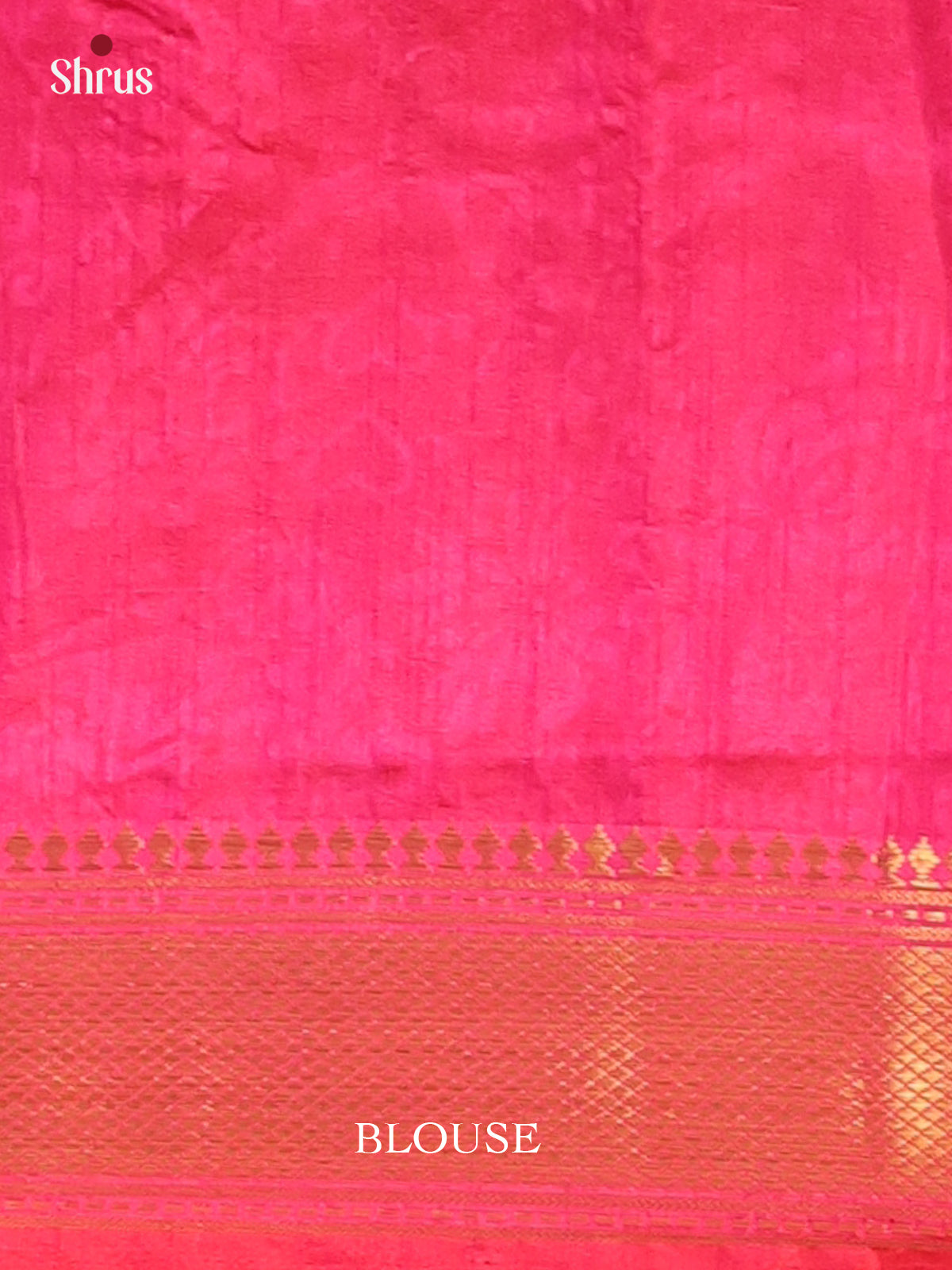 Purple & Pink - Semi Patola Saree - Shop on Shrus.com