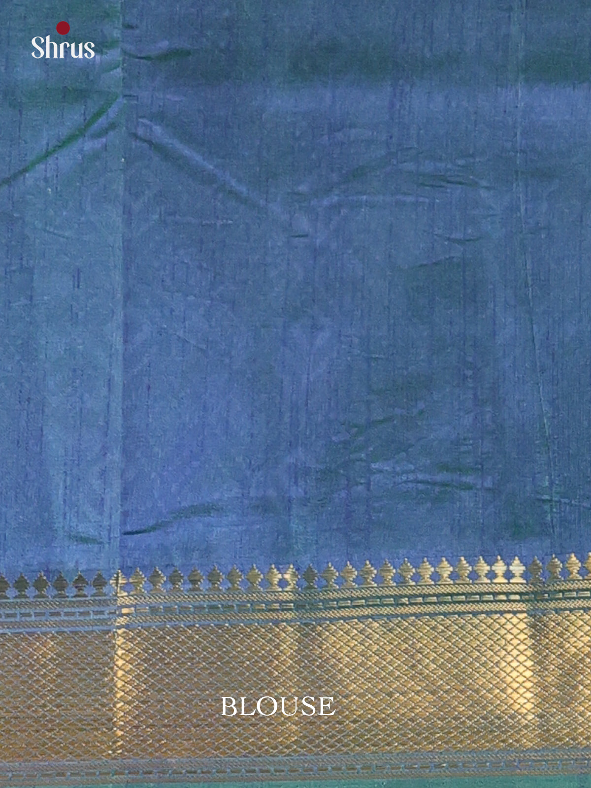 Green & Blue - Semi Patola Saree - Shop on Shrus.com