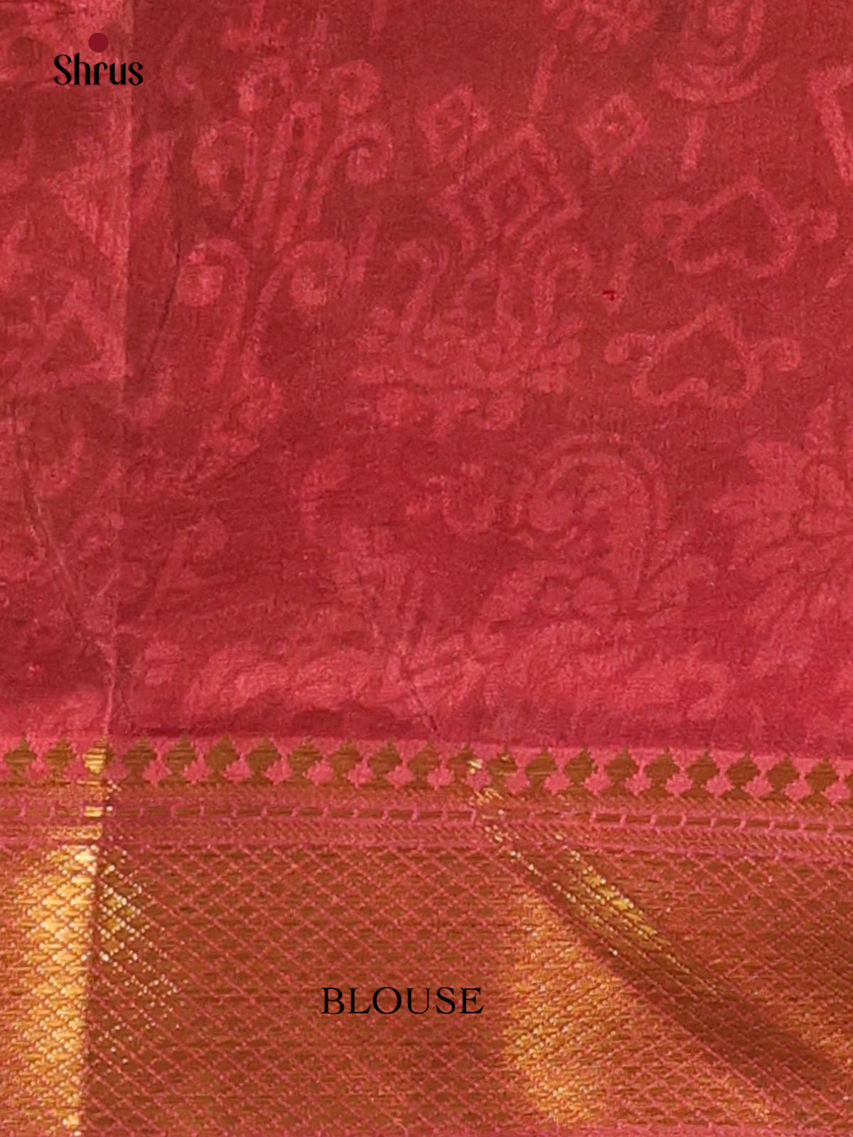 Green & Maroon - Semi Patola Saree - Shop on Shrus.com