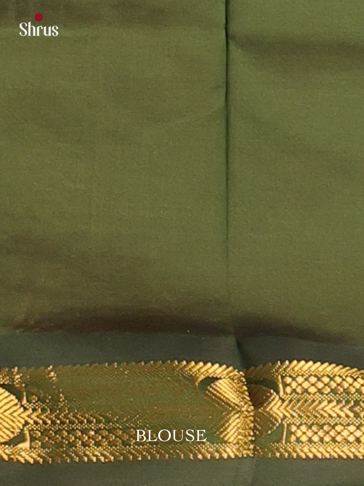 Red & Green - Silkcotton-halfpure Saree - Shop on Shrus.com