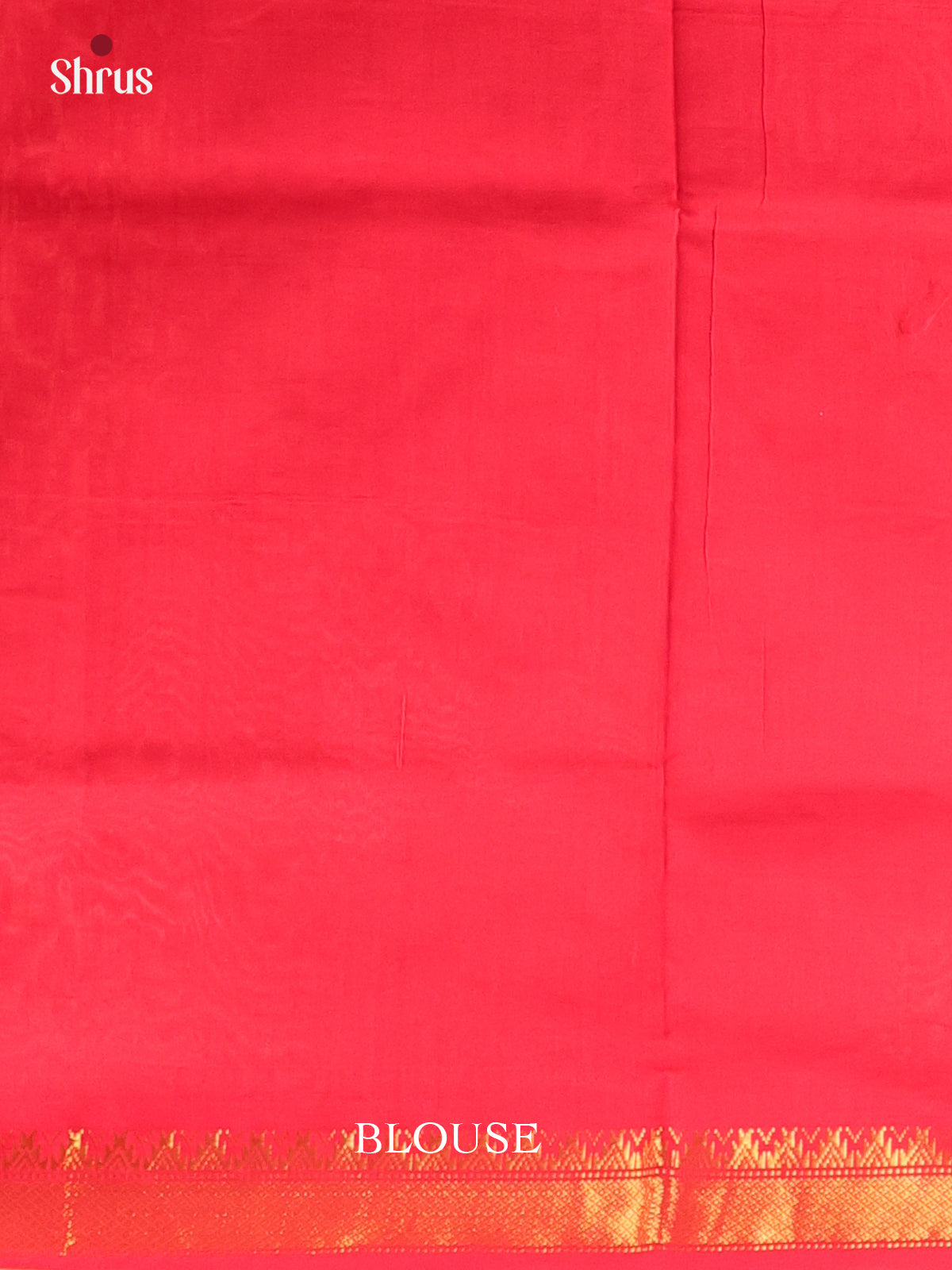 Teal & Red - Silkcotton-halfpure Saree - Shop on Shrus.com