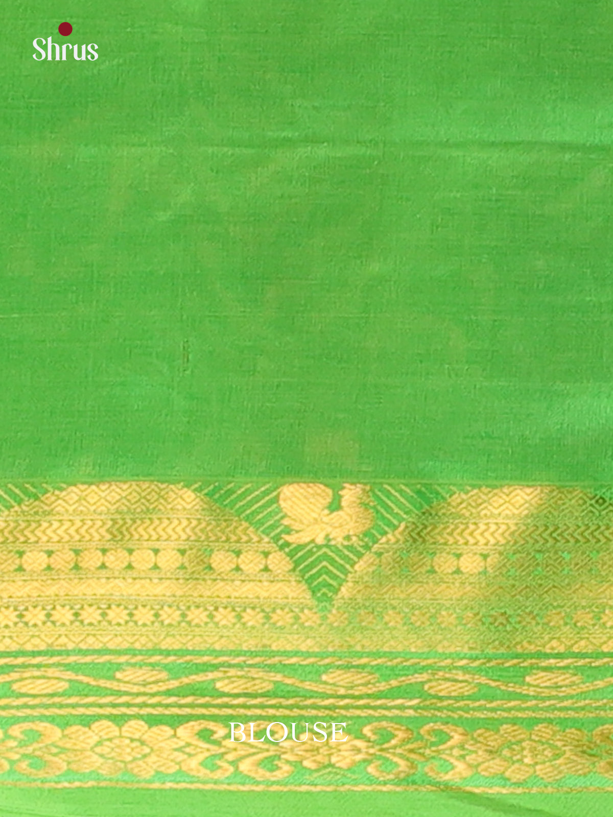 Violet & Green - Silkcotton-halfpure Saree - Shop on Shrus.com