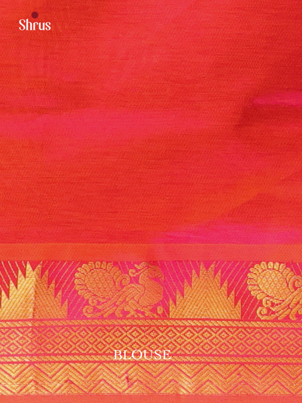Mustardy Green & Pink- Silkcotton-halfpure Saree - Shop on Shrus.com
