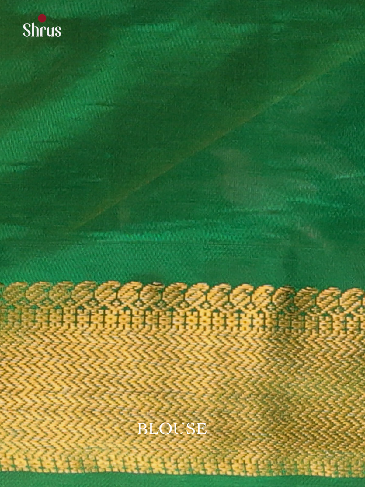 Yellow & Green - Silkcotton-halfpure Saree - Shop on Shrus.com